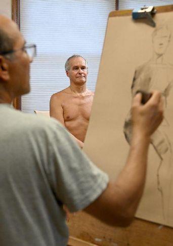 Naked But Never Afraid To Model The Day