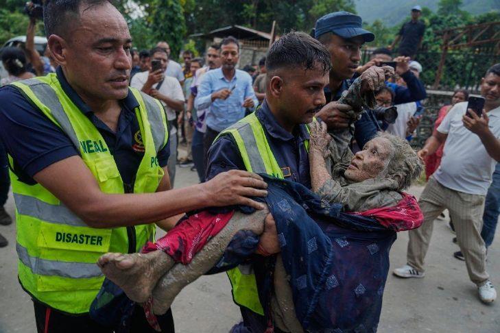 Dozens from U.S. missing following floods on Nepal-China border