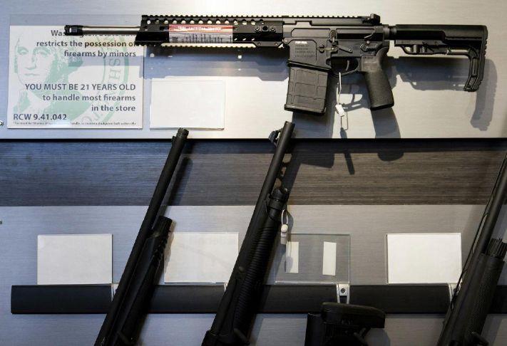 Supreme Court rejects 2 gun rights cases but assault weapons ban issue