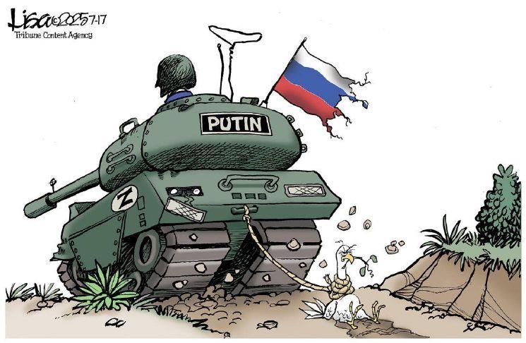 Editorial Cartoon - July 18, 2025 | The Day