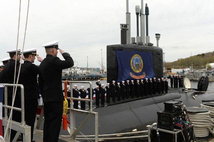 Officials at USS Idaho commissioning honor 'driving force' who died hours before ceremony