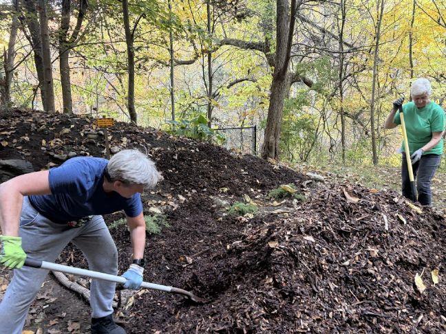 Volunteers transform gardens at Killingly’s Cat Hollow Park