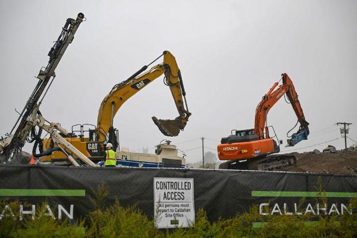 Construction advances on New London’s 251-unit Mizzen project