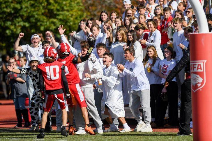 NFA Rolls Past Woodstock Academy 46–0 On Homecoming