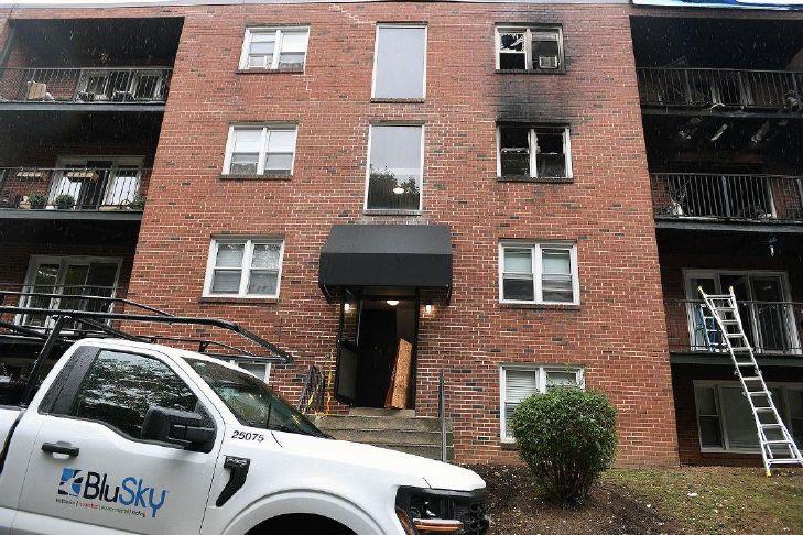 One woman dead, 125 displaced after Groton Towers fire | The Day